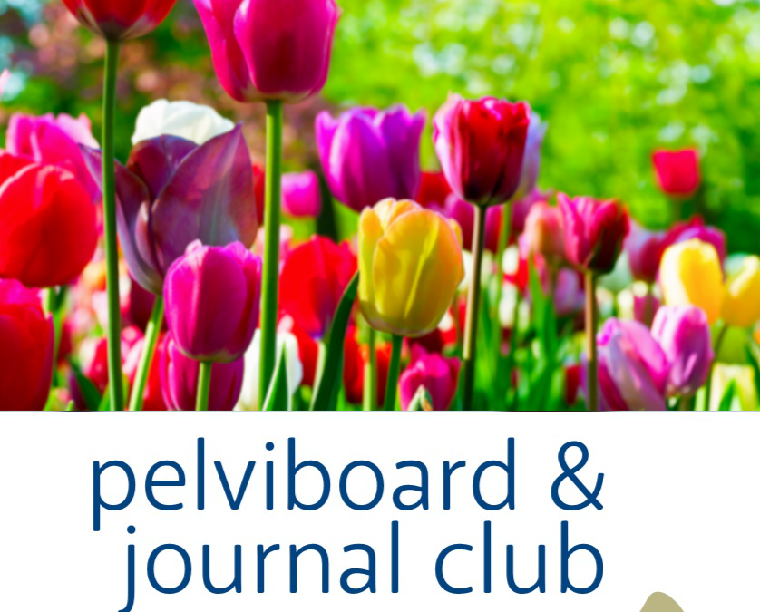 Journal Club et Pelviboard, avril 2020