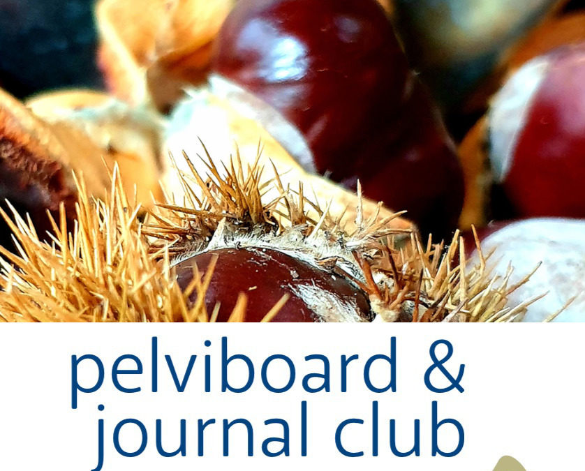 Journal Club et Pelviboard, octobre 2020