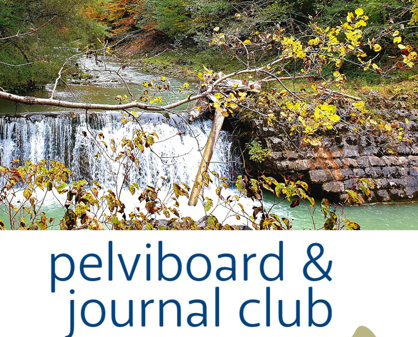 Journal Club et Pelviboard, novembre 2020
