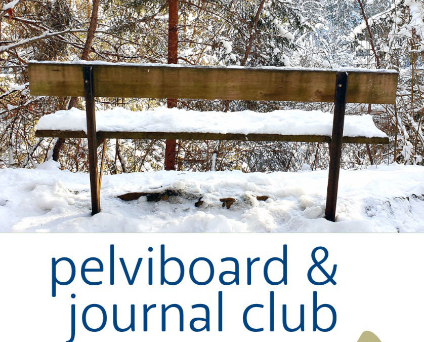 Journal Club et Pelviboard, février 2021