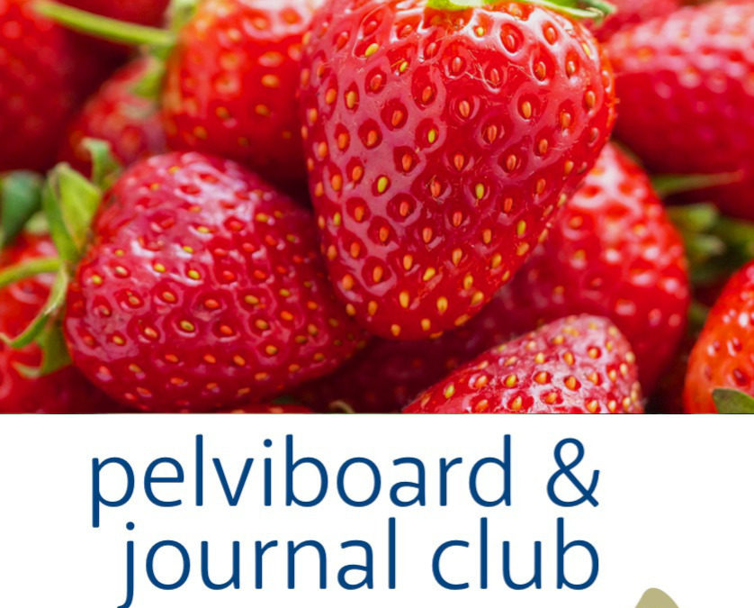 Journal Club et Pelviboard, mai 2022
