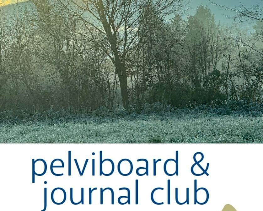 Journal Club et Pelviboard, janvier 2024